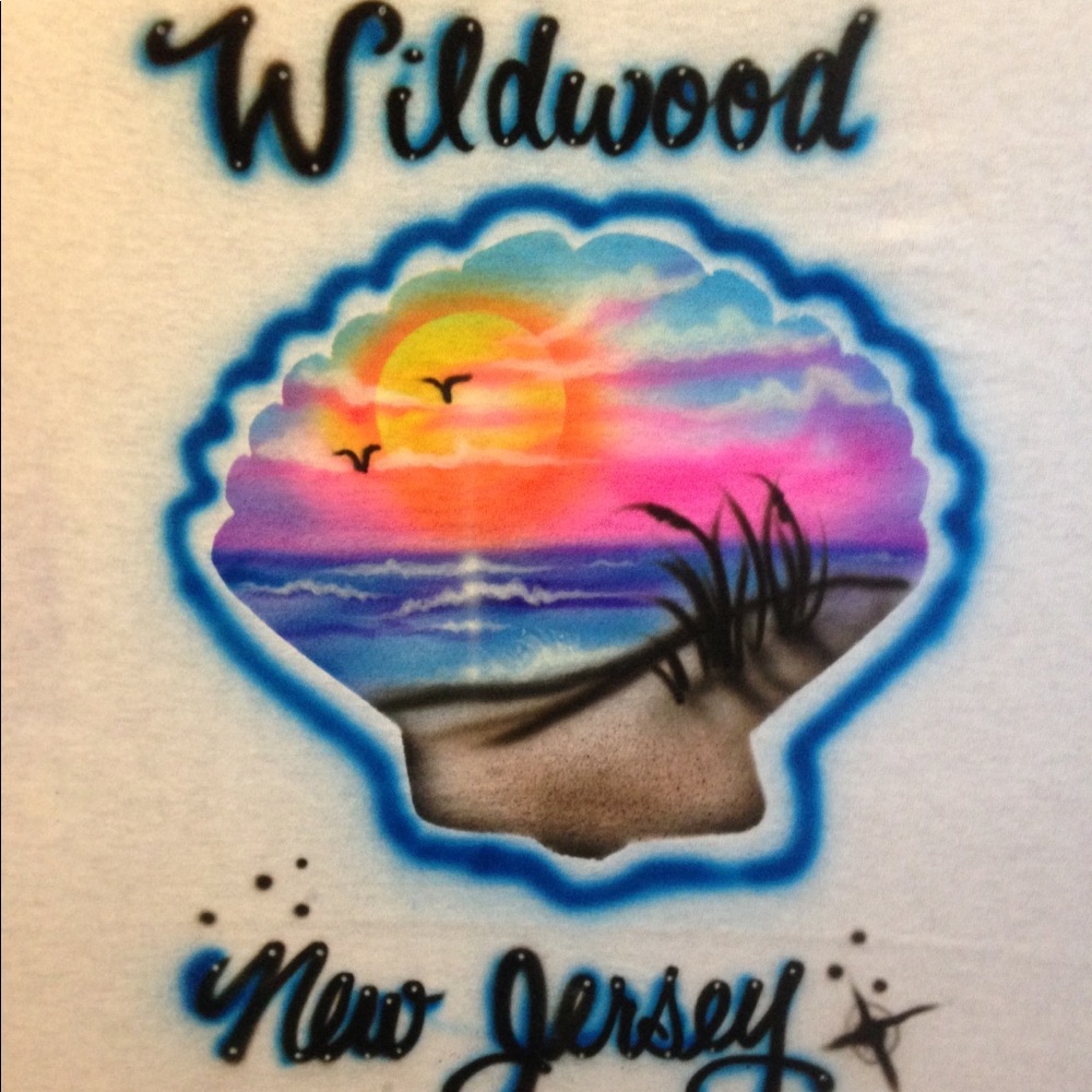 Custom airbrushed T-shirt by me.